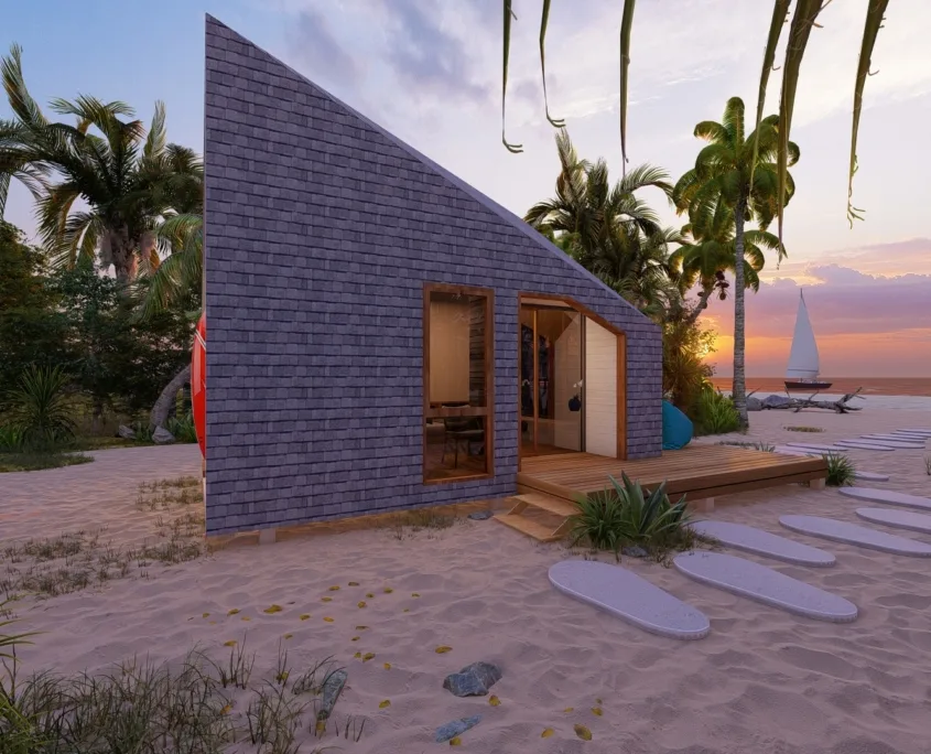 Pod 20 Assymetric side entrance