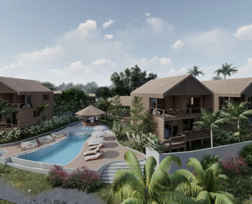 Comoros Resort - Bespoke Architecture + Prebuilt