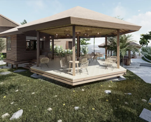 Comoros Resort - Bespoke Architecture + Prebuilt